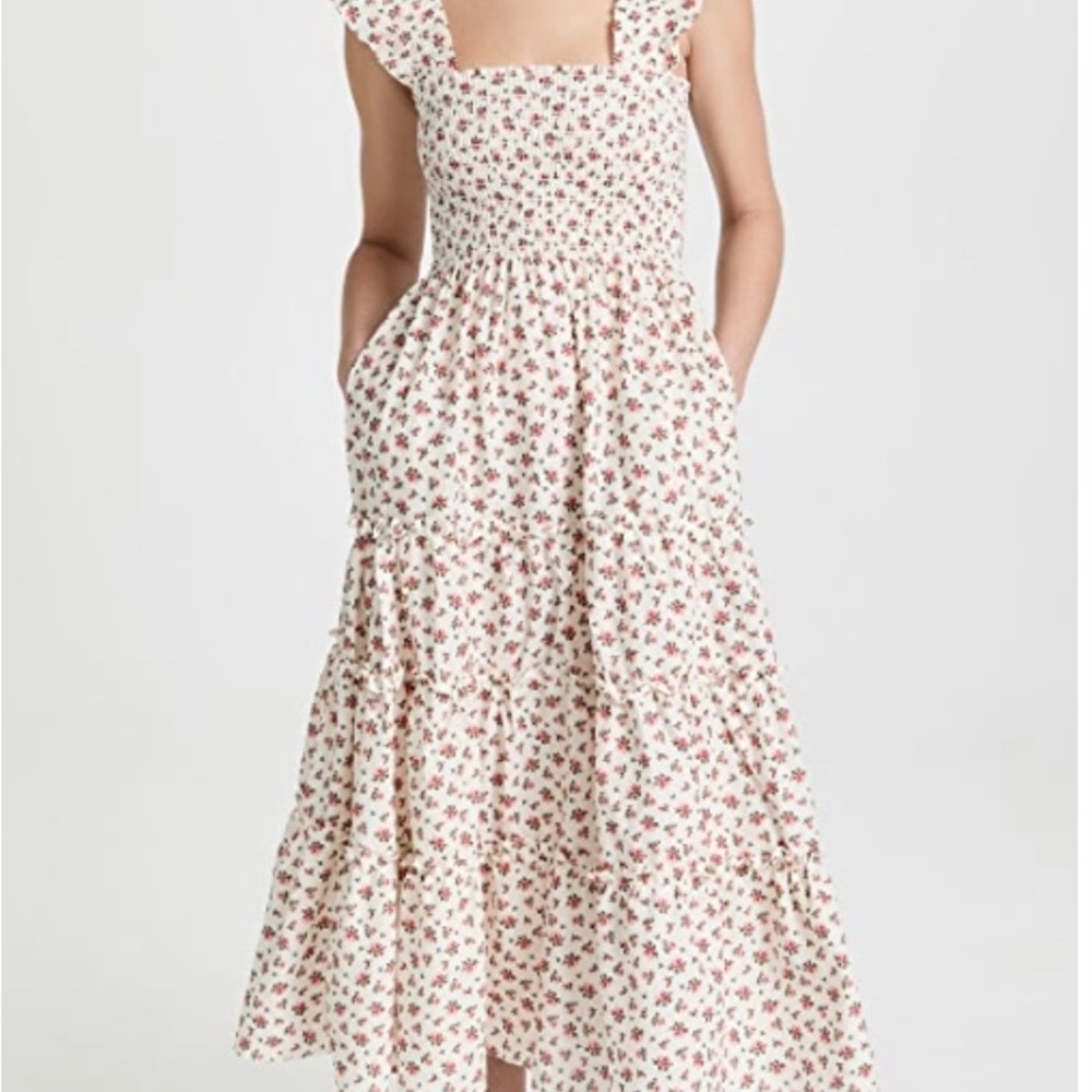 o.p.t Calypso dress in pink floral (medium)